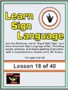 Learn Sign Language